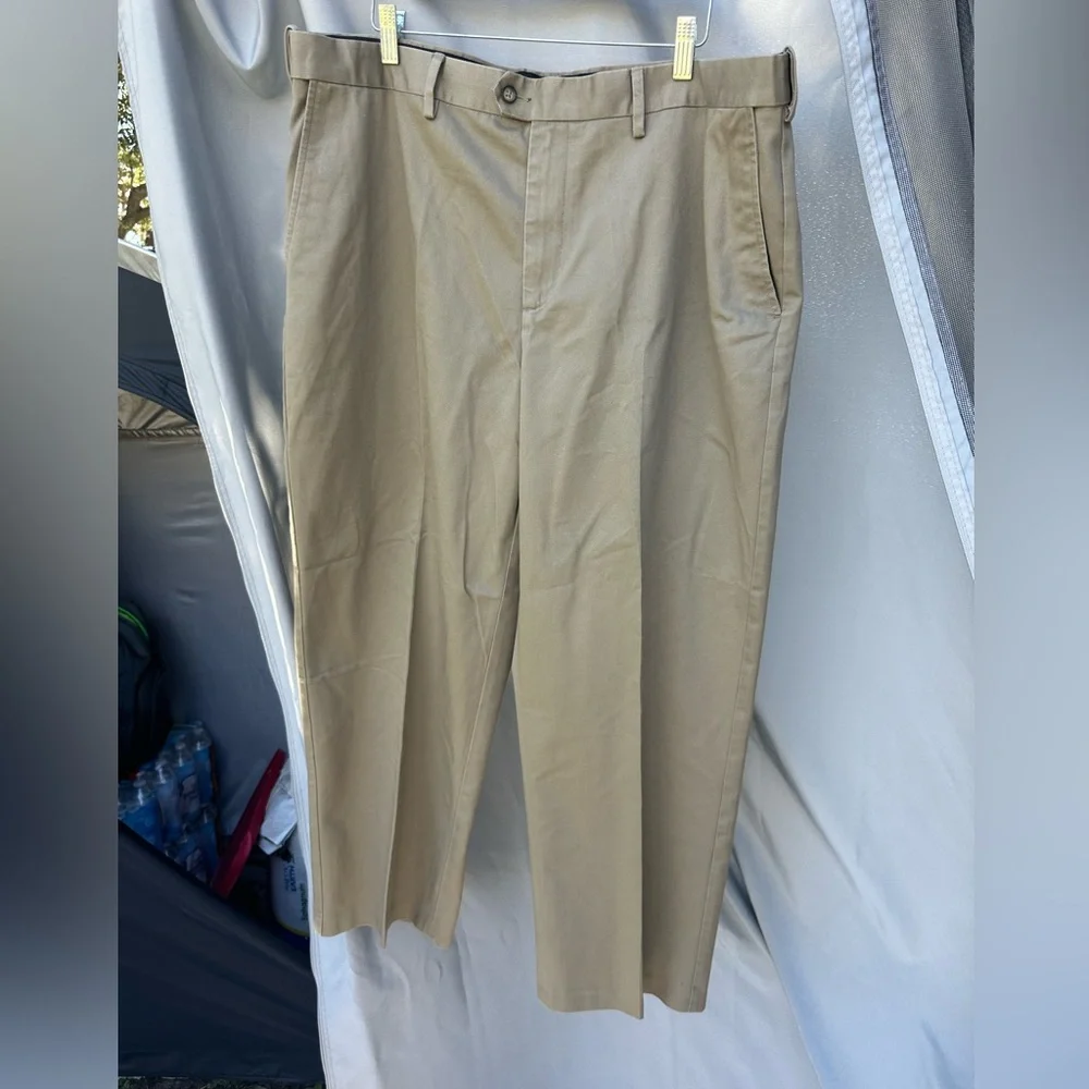 Croft & Barrow Khaki Pants Size 40x30 100% Cotton